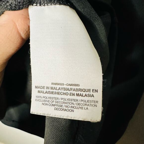 Nike Mens Dri-Fit Quarter 1/4 Zip Up Dark Gray Long Sleeve Shirt Size Large - Picture 8 of 9